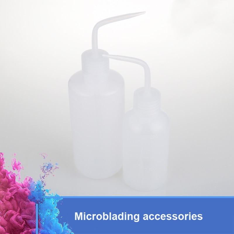 Nguồn cung cấp Microblading Chai Xăm Bộ khuếch tán Chai bóp Chai Xà phòng Màu xanh lá cây Tiện lợi Cung cấp Rửa Chai bóp Dụng cụ Microblading