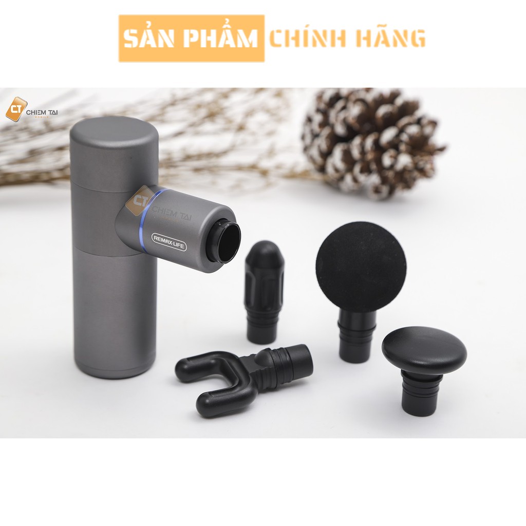 Súng massage cầm tay RL-GH09, máy masage chuyên nghiệp đa chức năng, mát xa cao cấp, giảm nhức mỏi BH 12 tháng