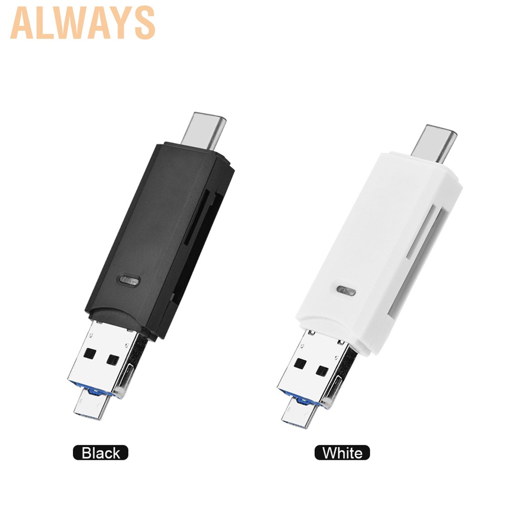Đầu Đọc Thẻ Nhớ Usb 3.1 Type-C Otg Cho Tf / Sd
