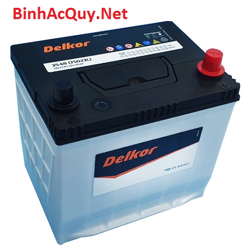 BÌNH ẮC QUY DELKOR 75D23R/L 12V 65AH