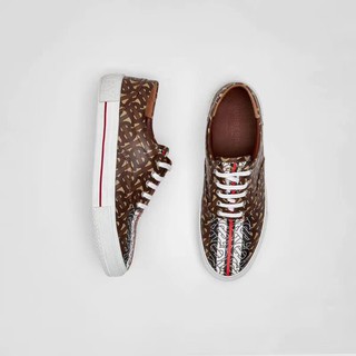 (Video) HOT! Giày Burberry Old Skool Châu Âu 2019 ( Full box) cổ điển siêu đẹp Chất dày bao ấm HOT! Độc quyên 1:1