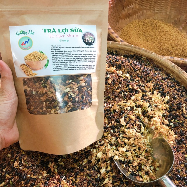 Trà lợi sữa từ hạt methi