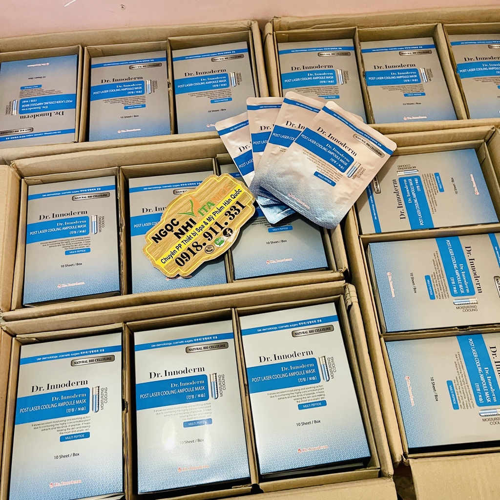 Mặt Nạ Làm Lạnh, Dịu Da Dr.Innoderm Post Laser Cooling