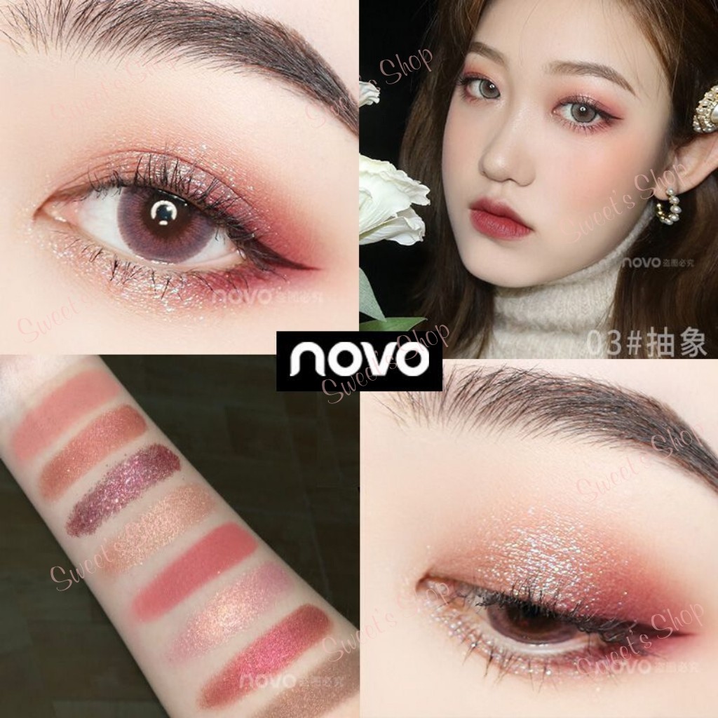 Bảng Phấn Mắt💖FREESHIP💖Bảng Mắt Novo Dẹp 9 Ô Soft Eye Shadow Smooth Texture | BigBuy360 - bigbuy360.vn