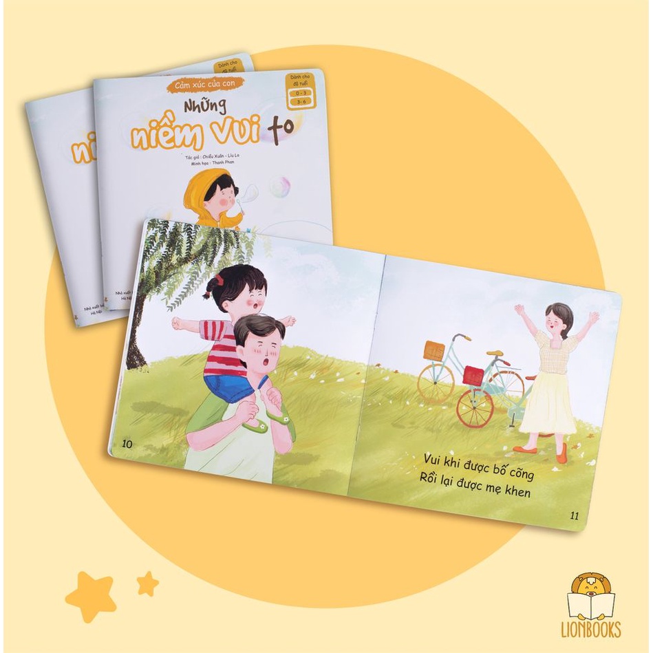 Sách Cho Bé - Bộ 4 Cuốn Cảm Xúc Của Con