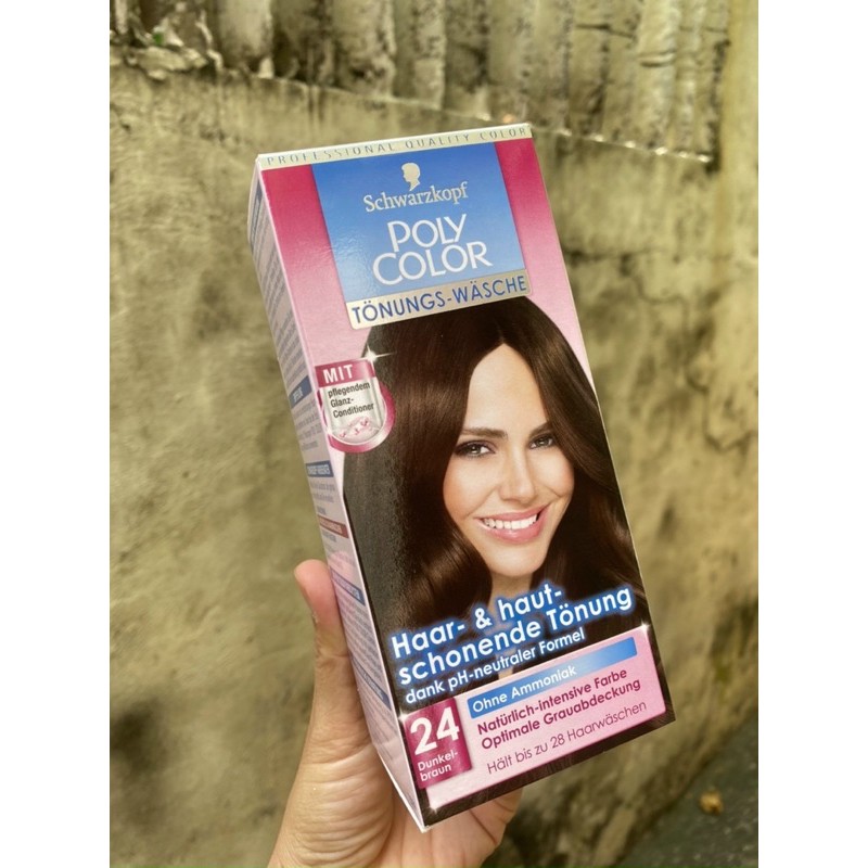 Thuốc nhuộm tóc phủ bạc Schwarzkopf Poly Color . Made in Germany