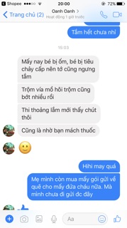 Lá tắm trị mồ hôi trộm cho bé