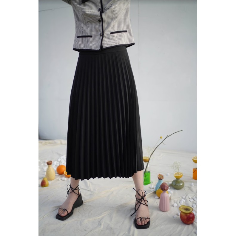 Chân váy midi dập ly basic 1CV2030 ADORE DRESS | BigBuy360 - bigbuy360.vn