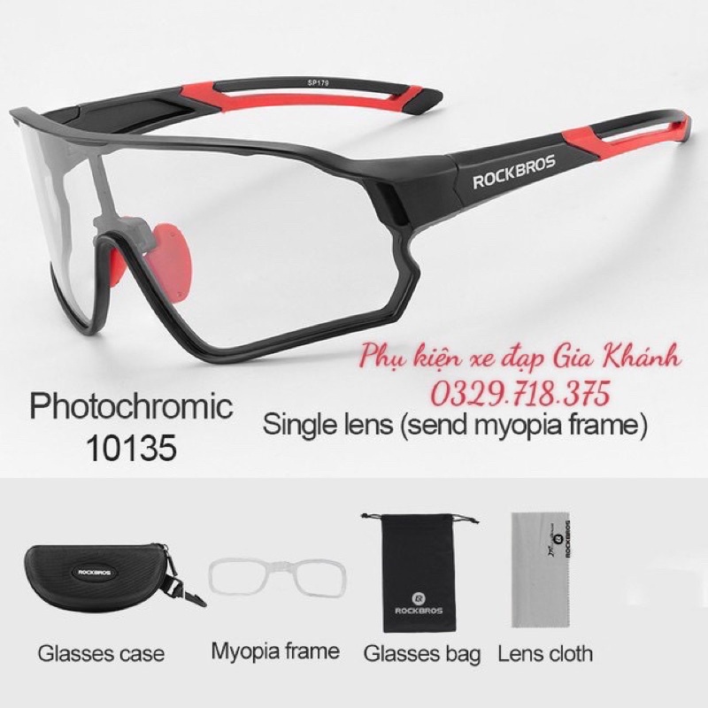 KÍNH ĐỔI MÀU XE ĐẠP ROCKBROS