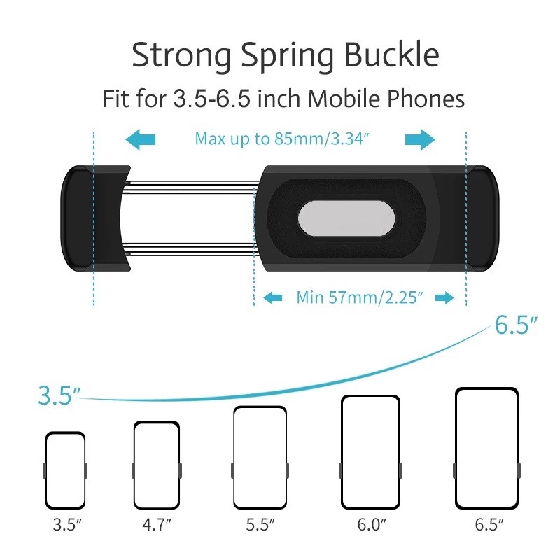 Giá Đỡ Điện Thoại Mini Xoay 360 Độ Thông Dụng Cho Xe Hơi Xiaomi Samsung