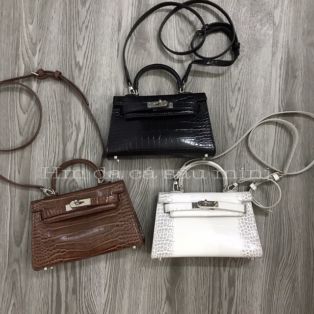 Túi Hm da cá sấu Super ảnh thật fullbox