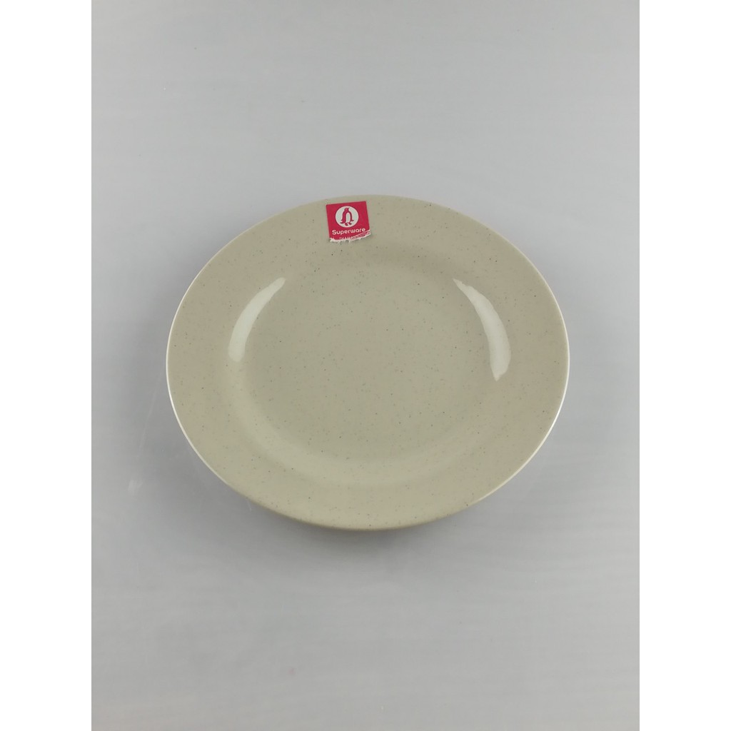 Dĩa đáy cạn Melamine Superware -Thái Lan (15,5-25,5)cm