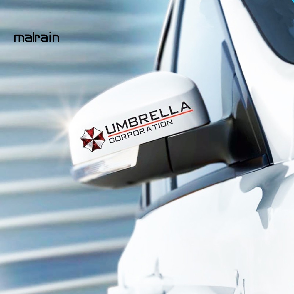 1 Cặp Miếng Dán Phản Quang Trang Trí Gương Chiếu Hậu Xe Hơi