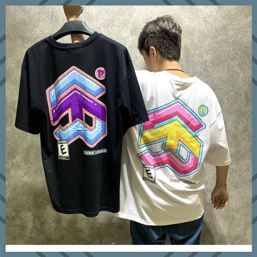 Áo Thun tay lỡ UNISEX MŨI TÊN LÊN from rộng chất liệu vải tốt | BigBuy360 - bigbuy360.vn