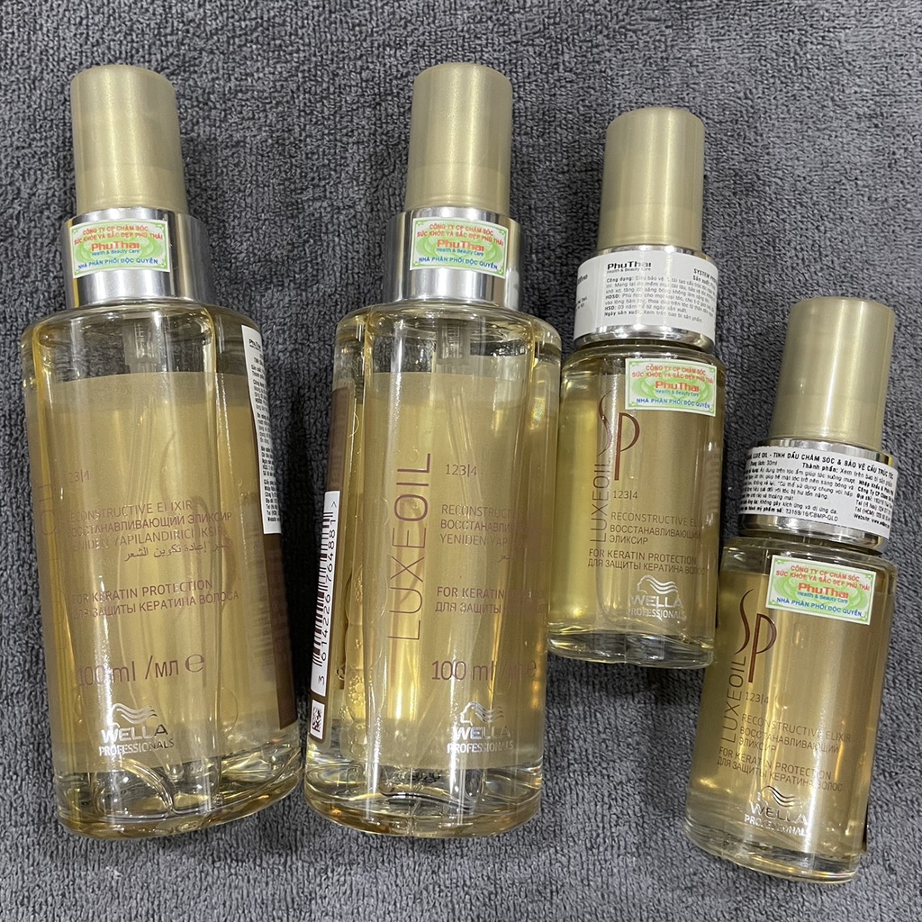 Tinh dầu phục hồi tóc SP Wella Luxe Oil 100ml ( New 2021 )