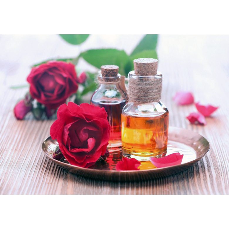 Tinh dầu hoa Hồng 10ML nguyên chất Mộc Mây (có kiểm định bộ y tế, chất lượng và mùi hương vượt trội)