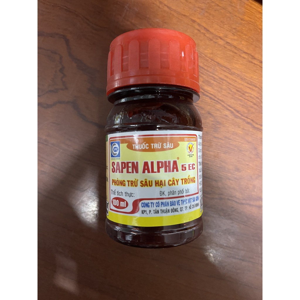 SAPEN ALPHA 5EC - Phòng trừ sâu hại cây trồng 100ml