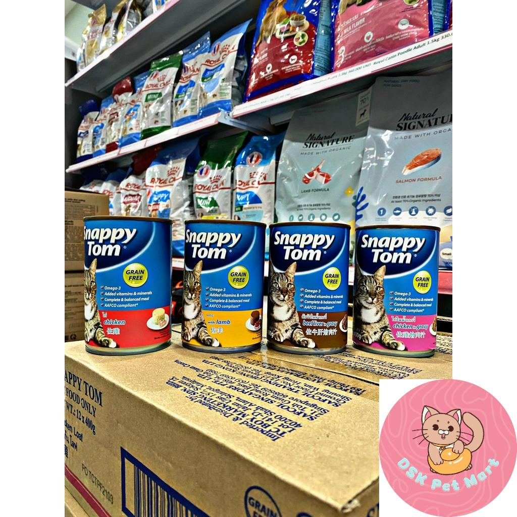 Pate Snappy Tom Cho Mèo - Lon 400gr