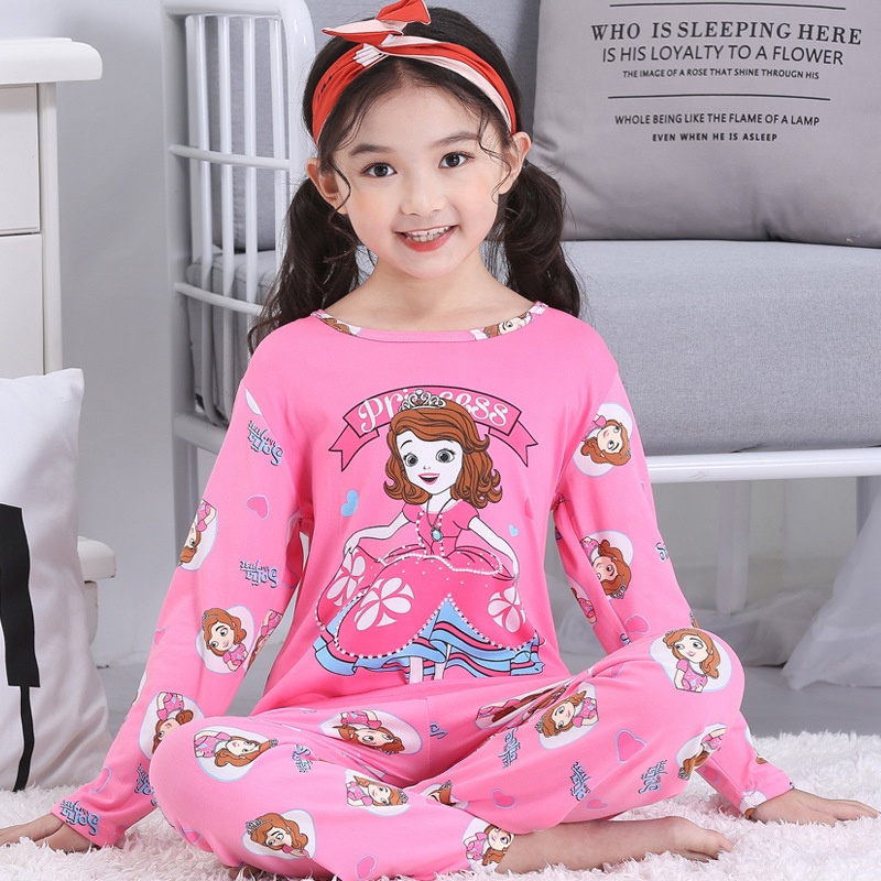 Bộ Đồ Ngủ In Hình Pikachu Dễ Thương Cho Bé Gái akku