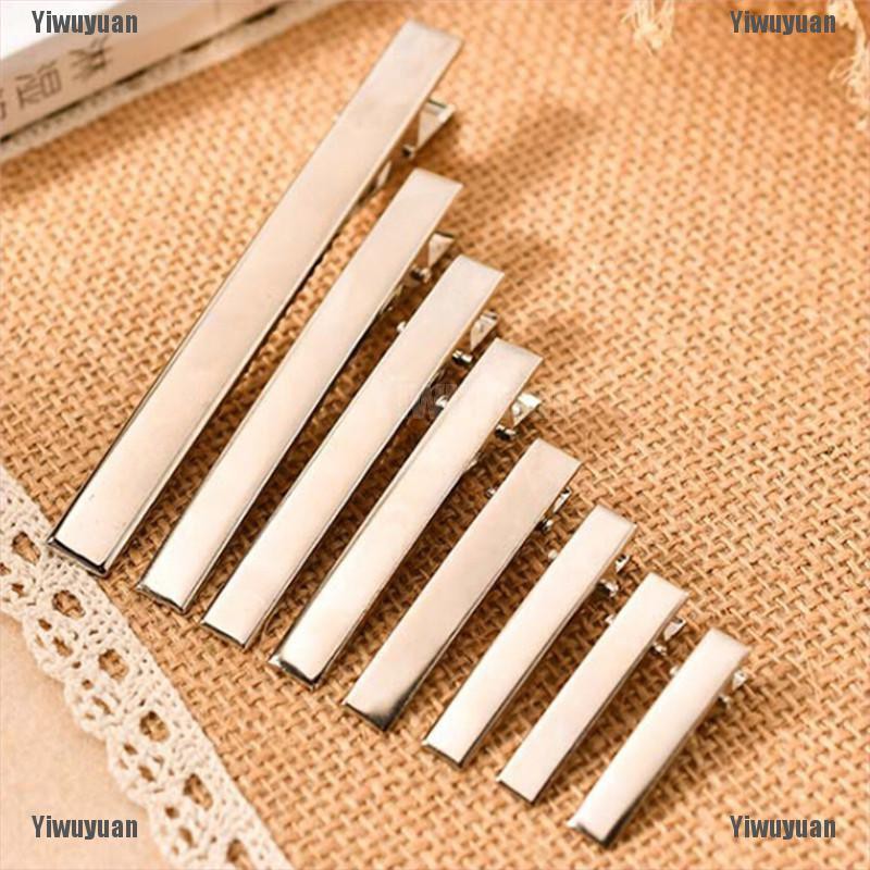 Set 20 kẹp tóc kim loại màu bạc chất lượng cao