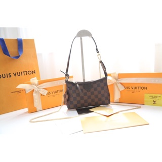 túi LV da mềm kéo khoá fullbox