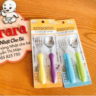 Set thìa dĩa tập xúc Edison cho bé TỪ 1,5T.NGUYỄN THỊ MIỆN