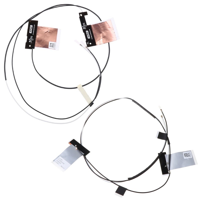 1Pair NGFF M.2 Wireless IPEX MHF4 Antenna WiFi Cable for In-tel AX200 9260 9560