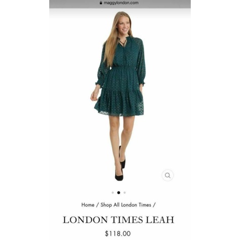 Đầm xanh ánh nhũ Ma.ggy