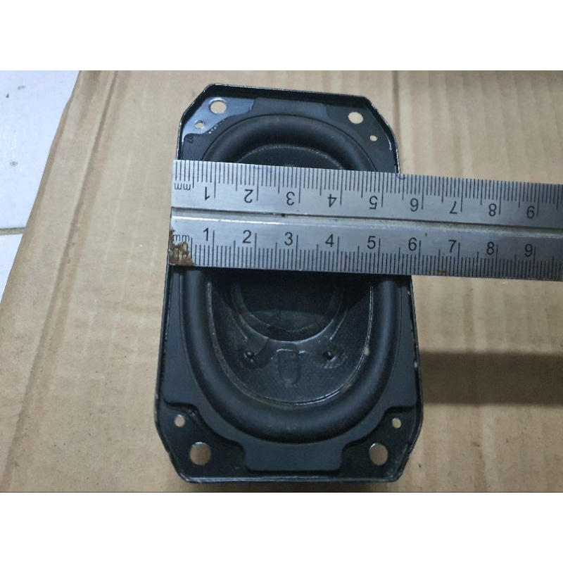 Loa mid bass chữ nhật 10x6 cm nam châm neo