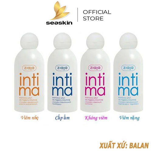 Intima - Dung dịch vệ sinh phụ nữ Intima Ziaja Ba Lan 200ml