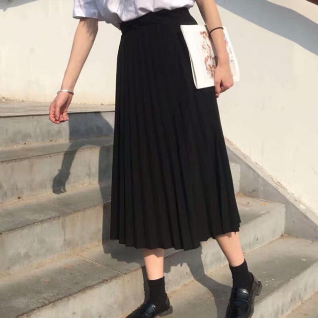 CHÂN VÁY XẾP LY NHŨ
