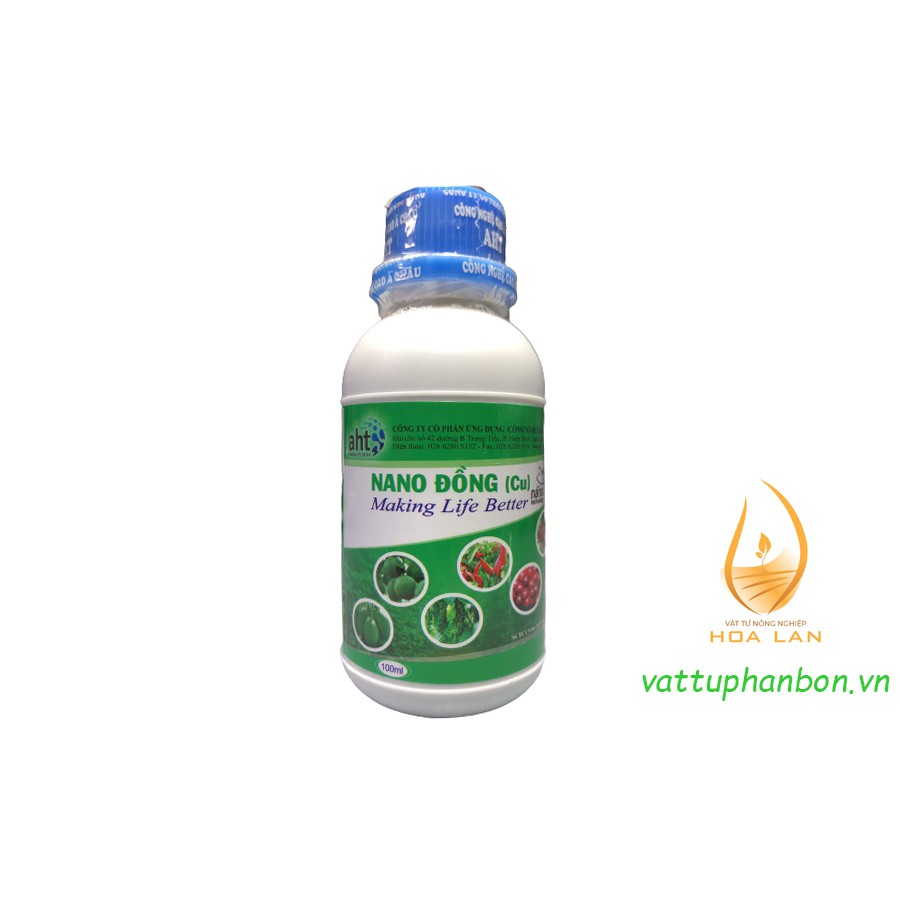 Phân Bón Vi Lượng Nano Đồng (Cu) AHT - #P074