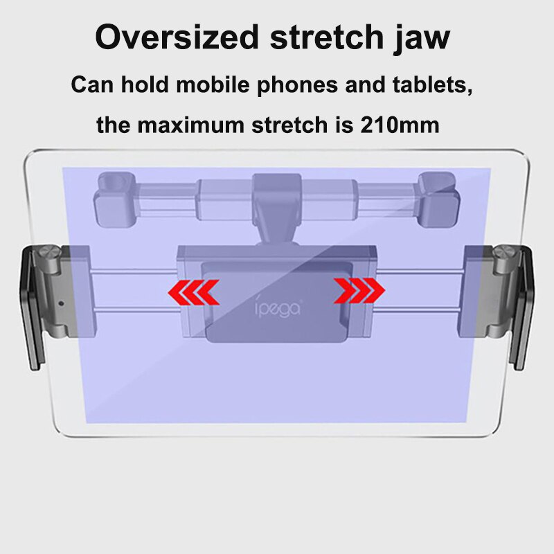 NINTENDO Giá Đỡ Điện Thoại / Máy Tính Bảng Ipega Pg-9150 Xoay 360 Độ Đa Năng Gắn Ghế Ngồi Xe Hơi