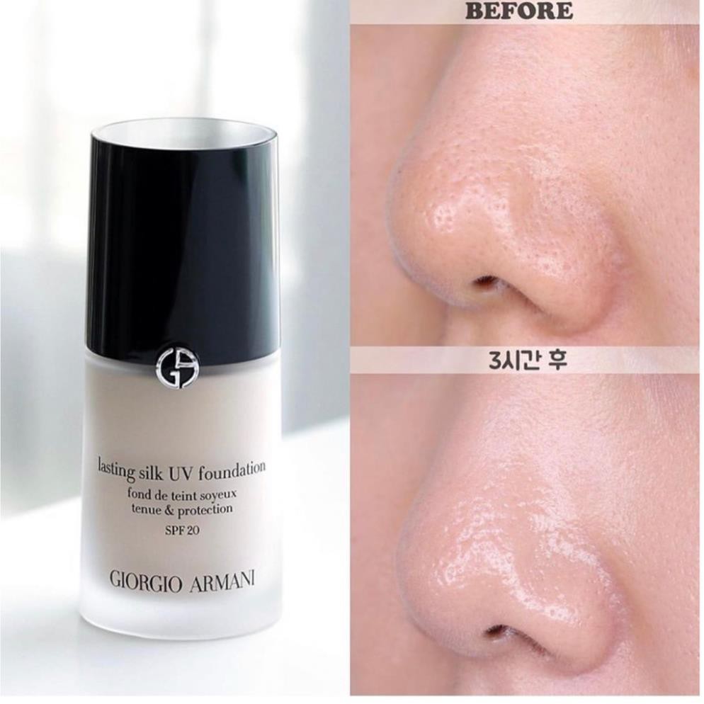 Kem nền Giorgio Armani Lasting Silk UV Foundation SPF 20 Tone 4 minisize 5ml | BigBuy360 - bigbuy360.vn
