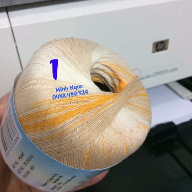 Sợi pecore nhũ màu 01