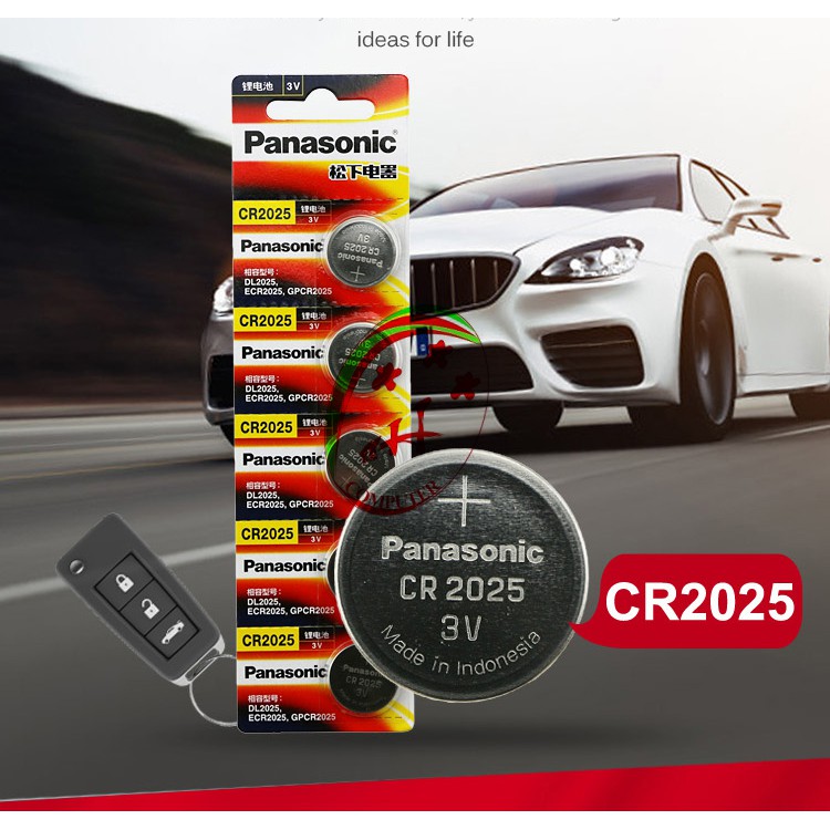 Pin Remote Ôtô - Cmos máy vi tính - đồng hồ - cân điện tử - Pin Panasonic CR2025
