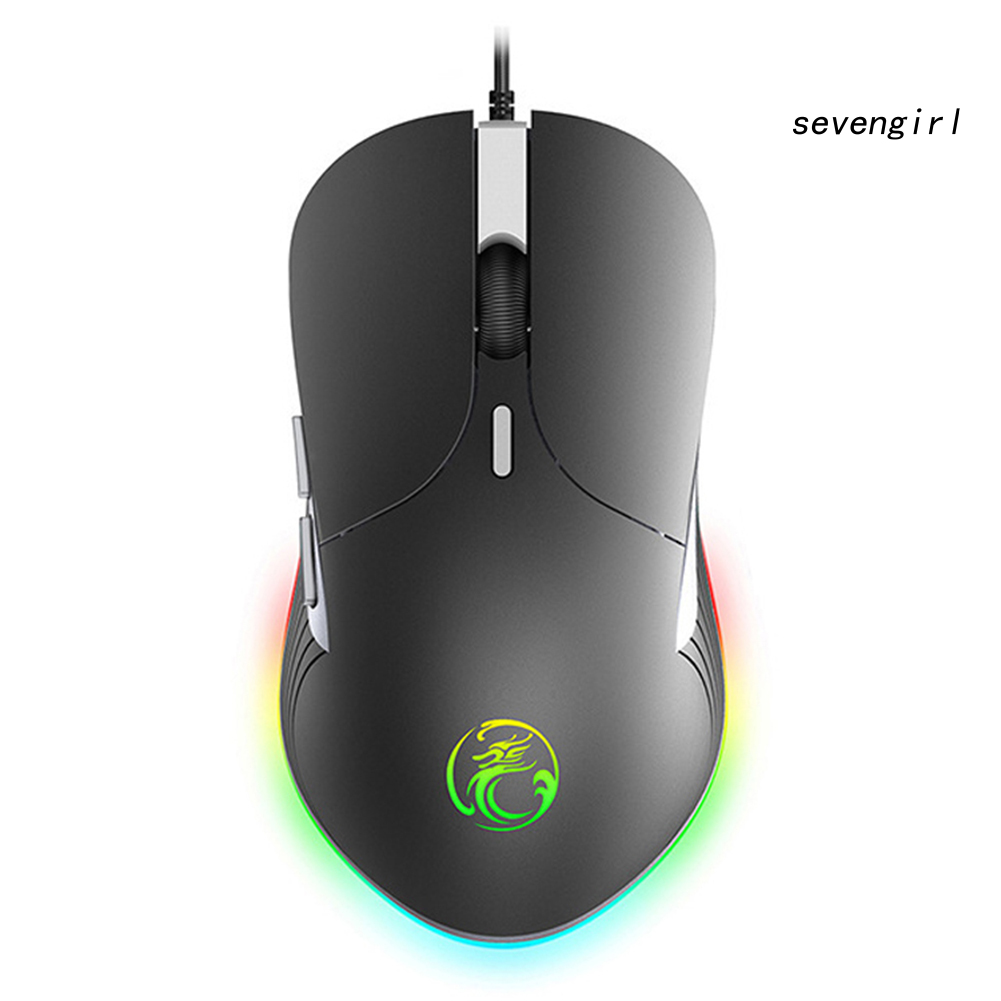 IMICE Chuột Chơi Game Sev-Mice X6 Ergonomic 6 Nút Rgb