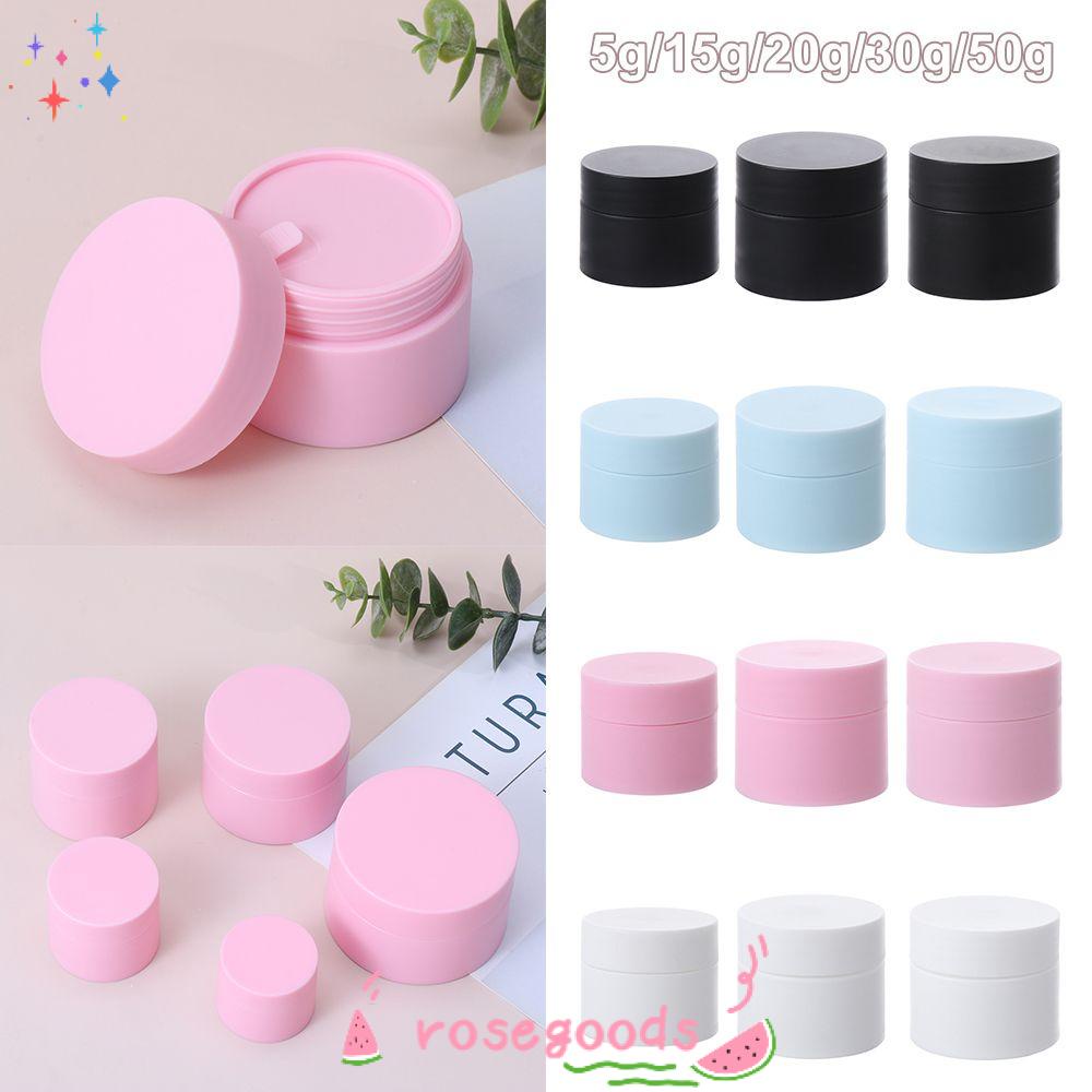 1 Lọ Nhựa Rỗng Đựng Kem Mỹ Phẩm Du Lịch Nhiều Màu Sắc Tiện Dụng