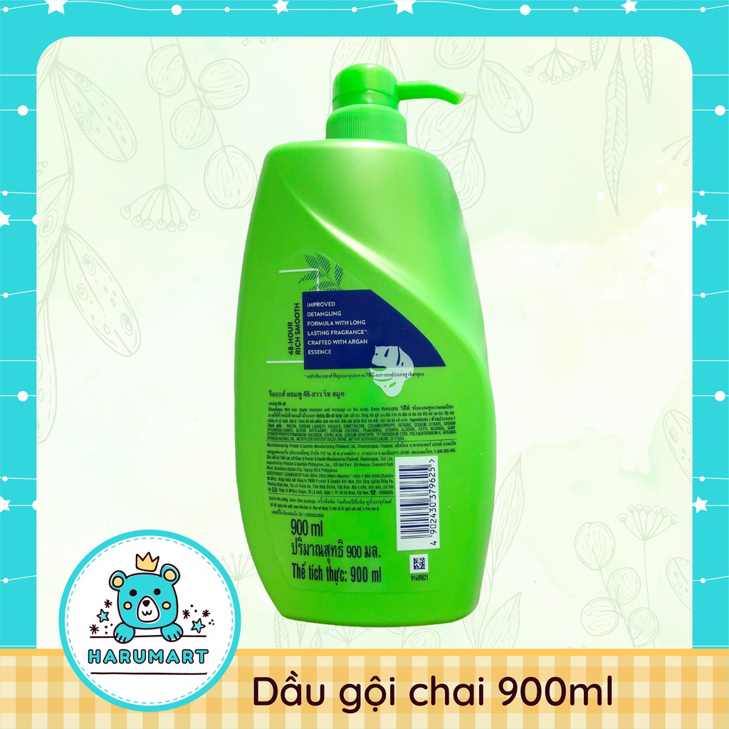 Dầu gội Rejoice siêu mềm mượt chai 900Ml/1200Ml