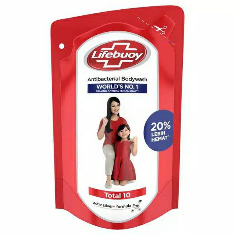 (Hàng Mới Về) Sữa Tắm Lifebuoy 10 Reffil 450ml Chất Lượng Cao