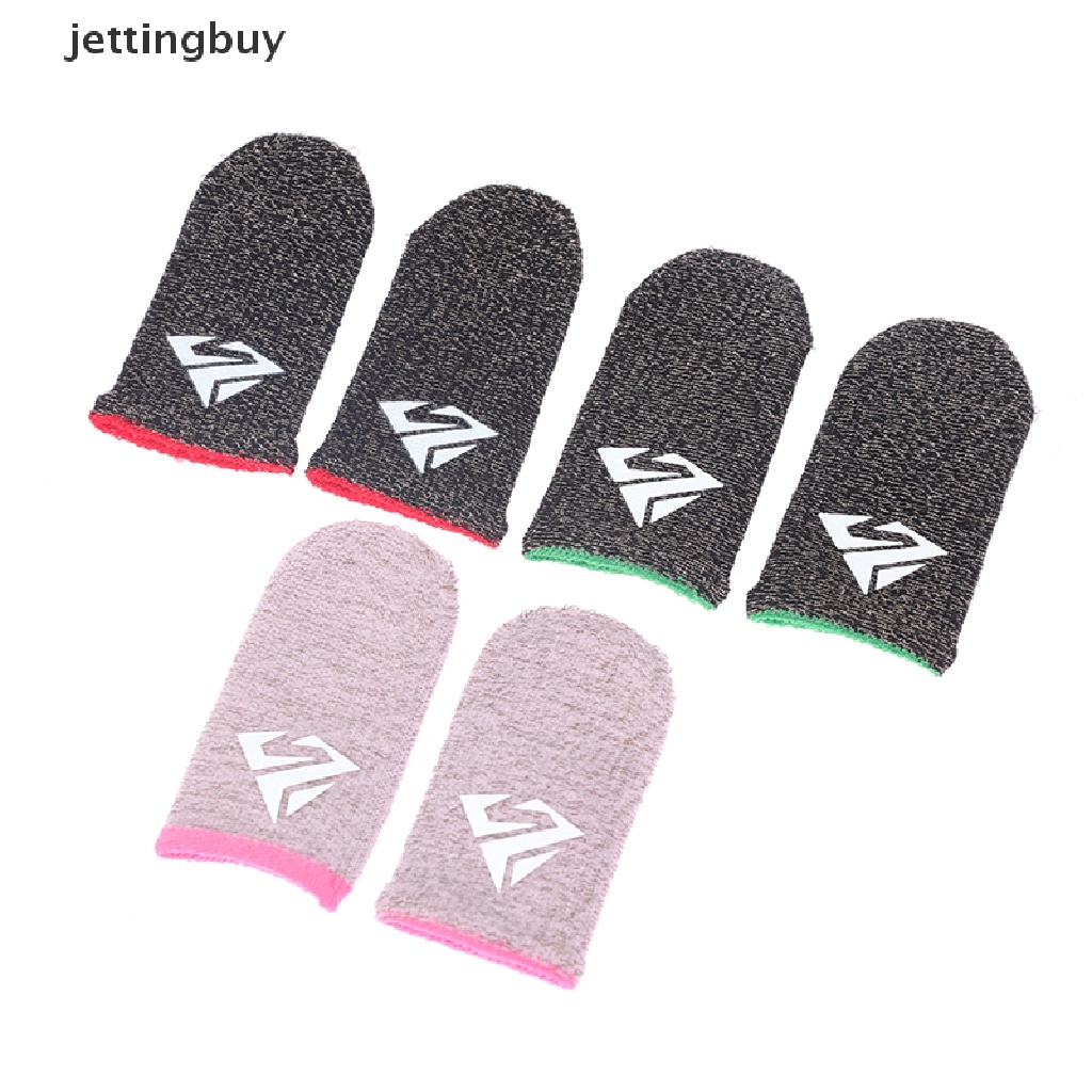 Set 2 găng ngón tay chơi game JETTING chống đổ mồ hôi và chống trượt QDD