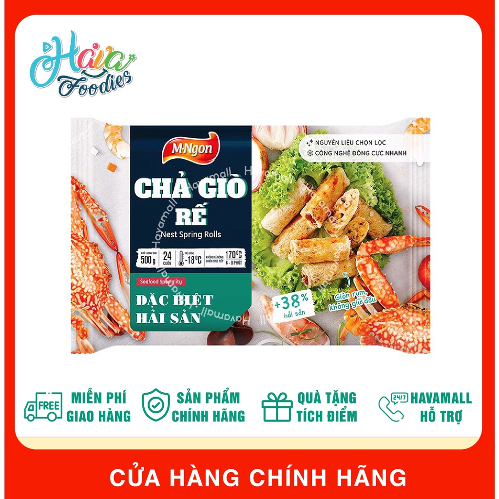[CHỈ GIAO HCM] Chả Giò Rế M-Ngon 500gr