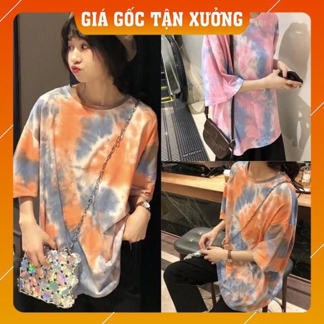 Áo loang cam hồng DGV764