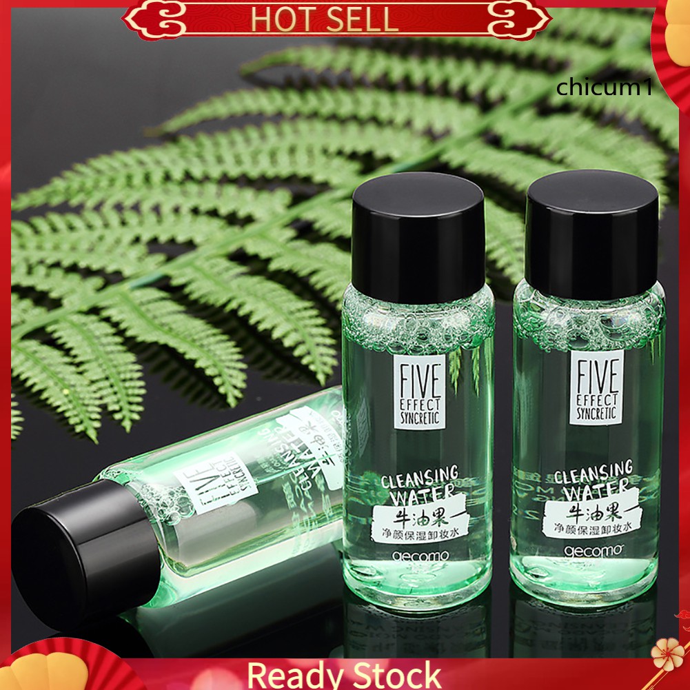 (Hàng Mới Về) Nước Tẩy Trang 20ml Chiết Xuất Bơ Làm Sạch Sâu Cho Da Mặt / Mắt / Môi