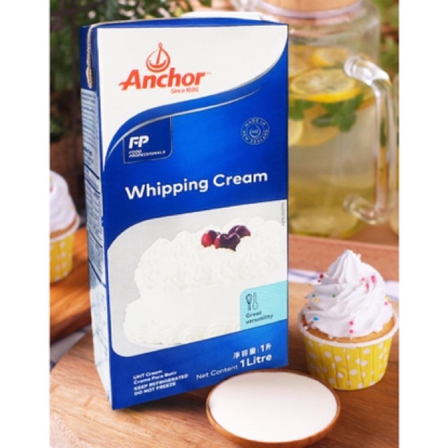 Kem sữa Whipping Cream Anchor 1L -