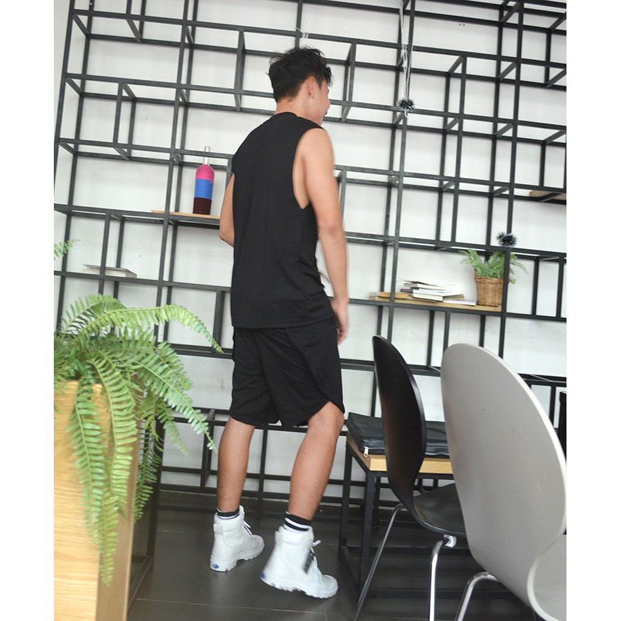 Áo thun Tanktop 4 sọc Unisex