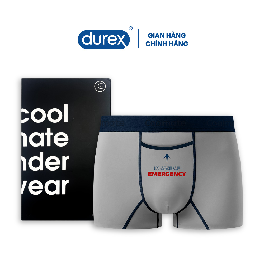 Hộp quà Quần lót Coolmate x Durex - Emergency phiên bản giới hạn