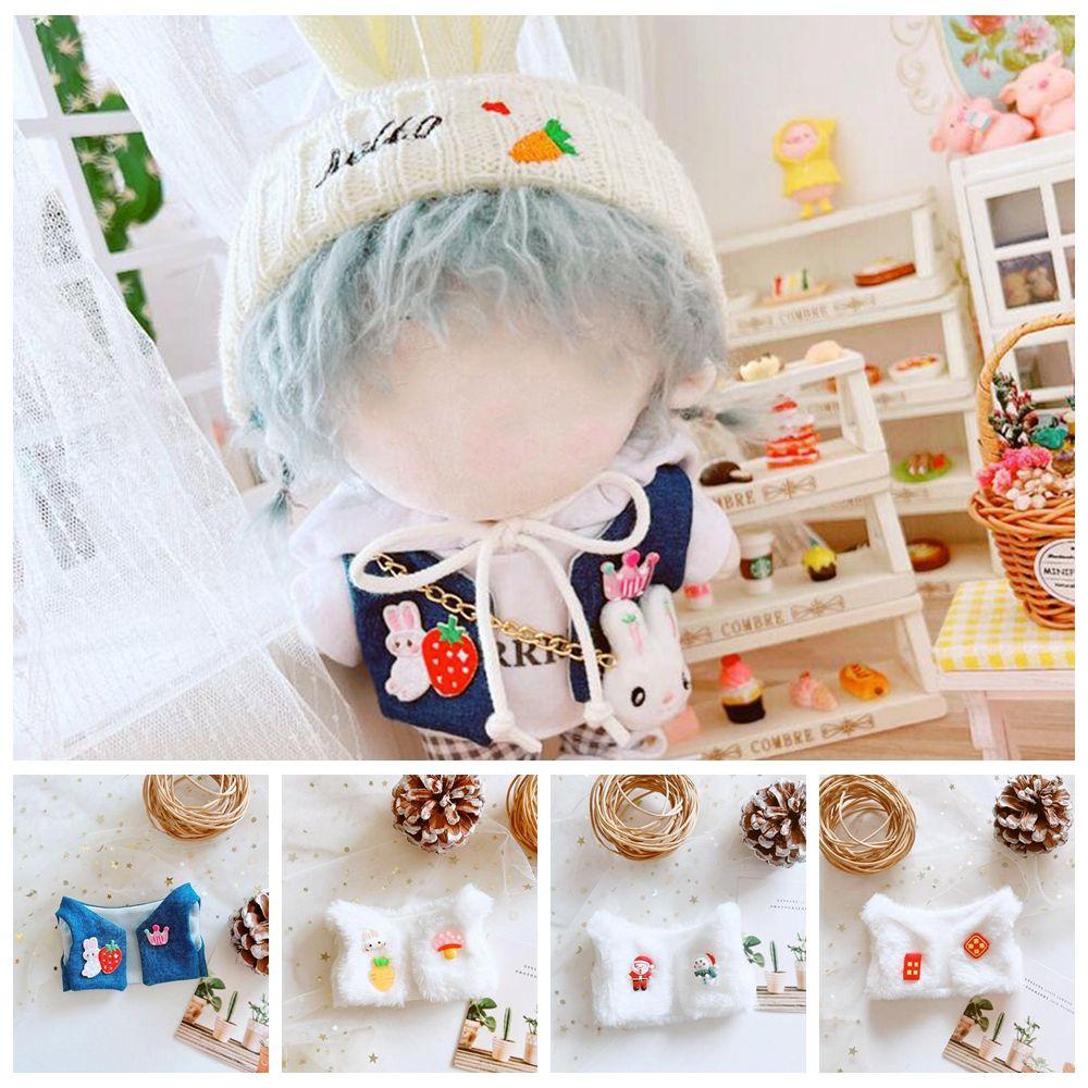 RAINBOW Áo Khoác Cho Búp Bê Nhồi Bông Xinh Xắn