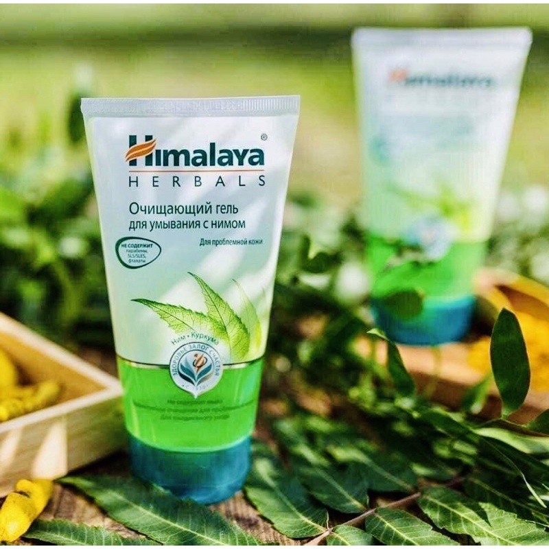 Gel rửa mặt Himalaya với lá Neem Ấn Độ 150ml [ Bản Nga ]