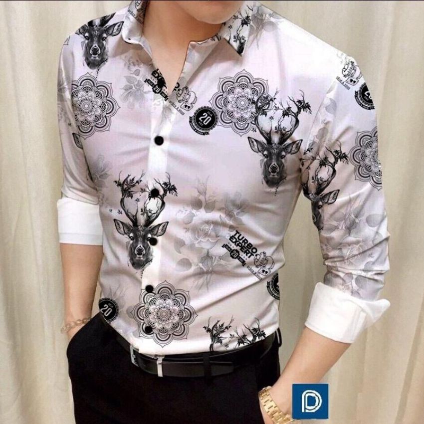 Áo Sơ Mi Nam XuMon Chất Lụa Quảng Châu Dài Tay Cổ Bẻ Họa Tiết 3D Hổ Thời Trang Hàng Xưởng Tận Gốc Mẫu Cá Tính DRAU 01 | BigBuy360 - bigbuy360.vn